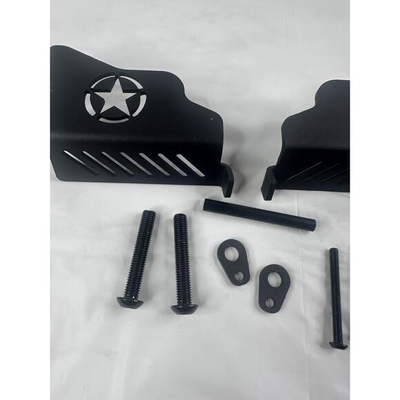 Jeep Wrangler 2006 Star Door Hinge Pedal Foot Pegs Feet Rest - Picture 3 of 5